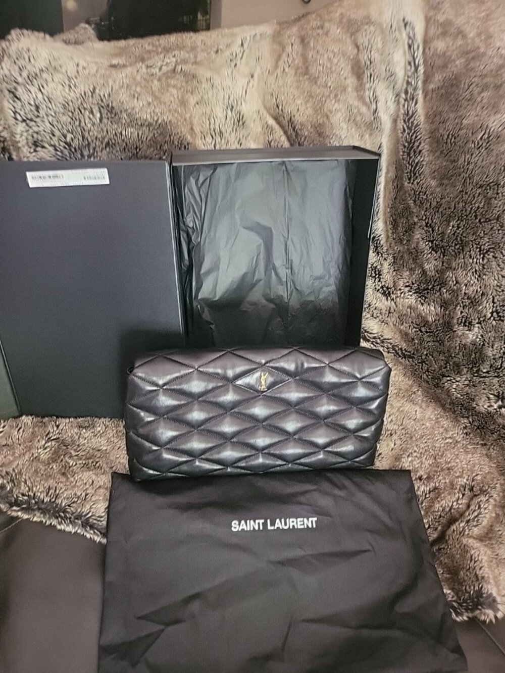 YSL Clutch - Picture 1 of 2